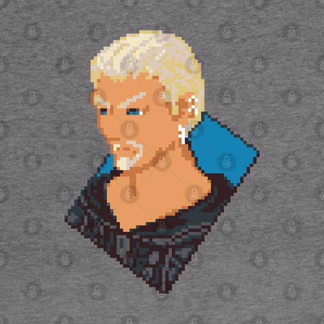 Organization XIII Luxord Pixel Art by inotyler